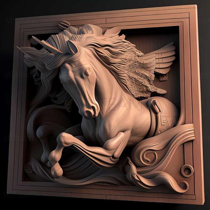 3D model The Pegasus Dream Tour game (STL)